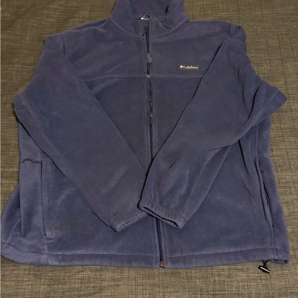 Columbia Blue Fleece Jacket